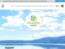 Tablet Screenshot of hostelparadiso.com